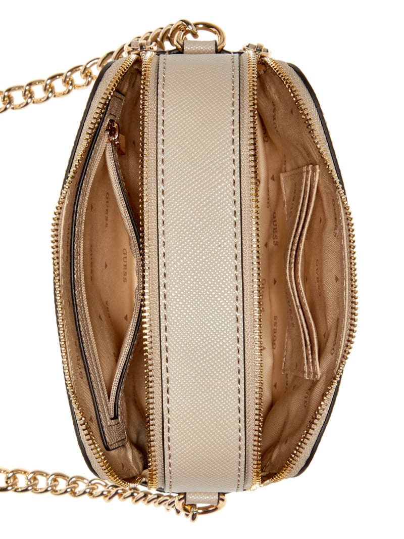 Guess Noelle Camera Crossbody - Taupe Guess Noelle Camera Crossbody - Taupe