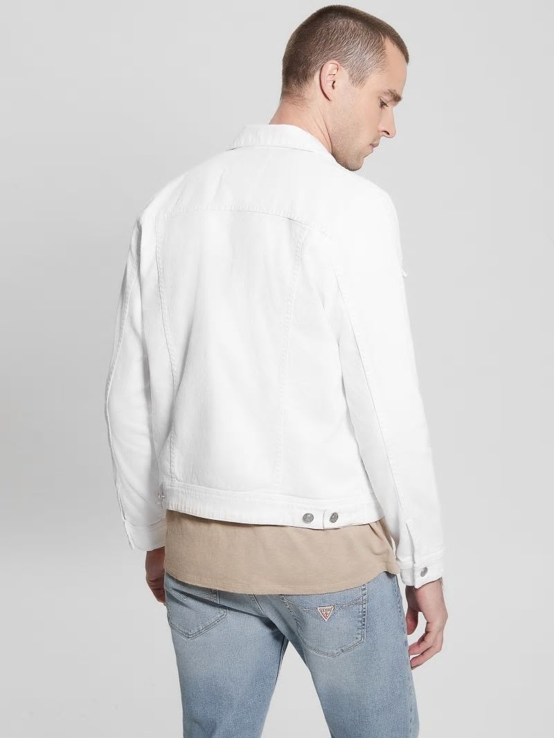Guess Eco Dillon Jacket - Optic White Guess Eco Dillon Jacket - Optic White