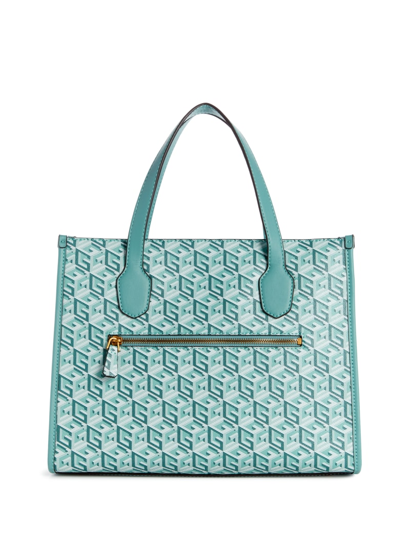 Guess Silvana G Cube Tote - Trinidad Indigo Wash Guess Silvana G Cube Tote - Trinidad Indigo Wash