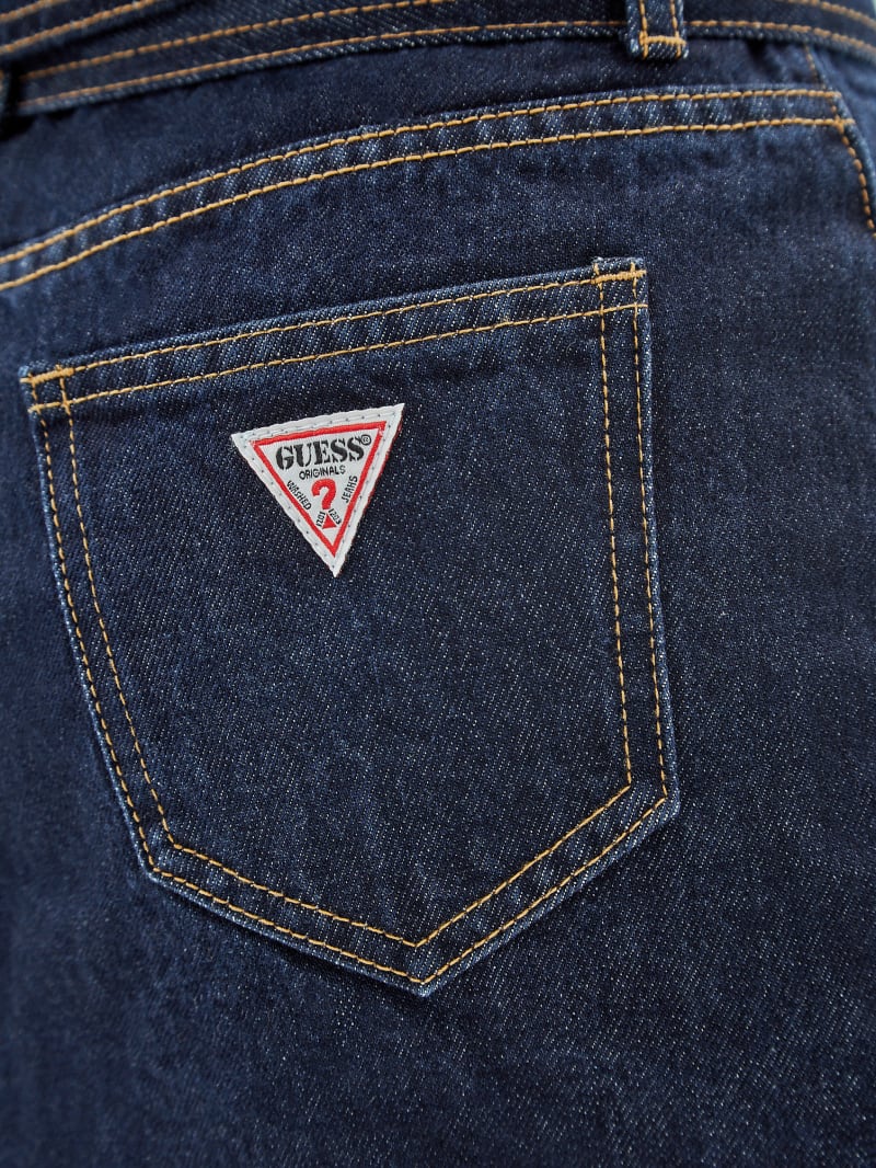 Guess GUESS Originals Belted Denim Skirt - Go Vintage Dark Wash Guess GUESS Originals Belted Denim Skirt - Go Vintage Dark Wash