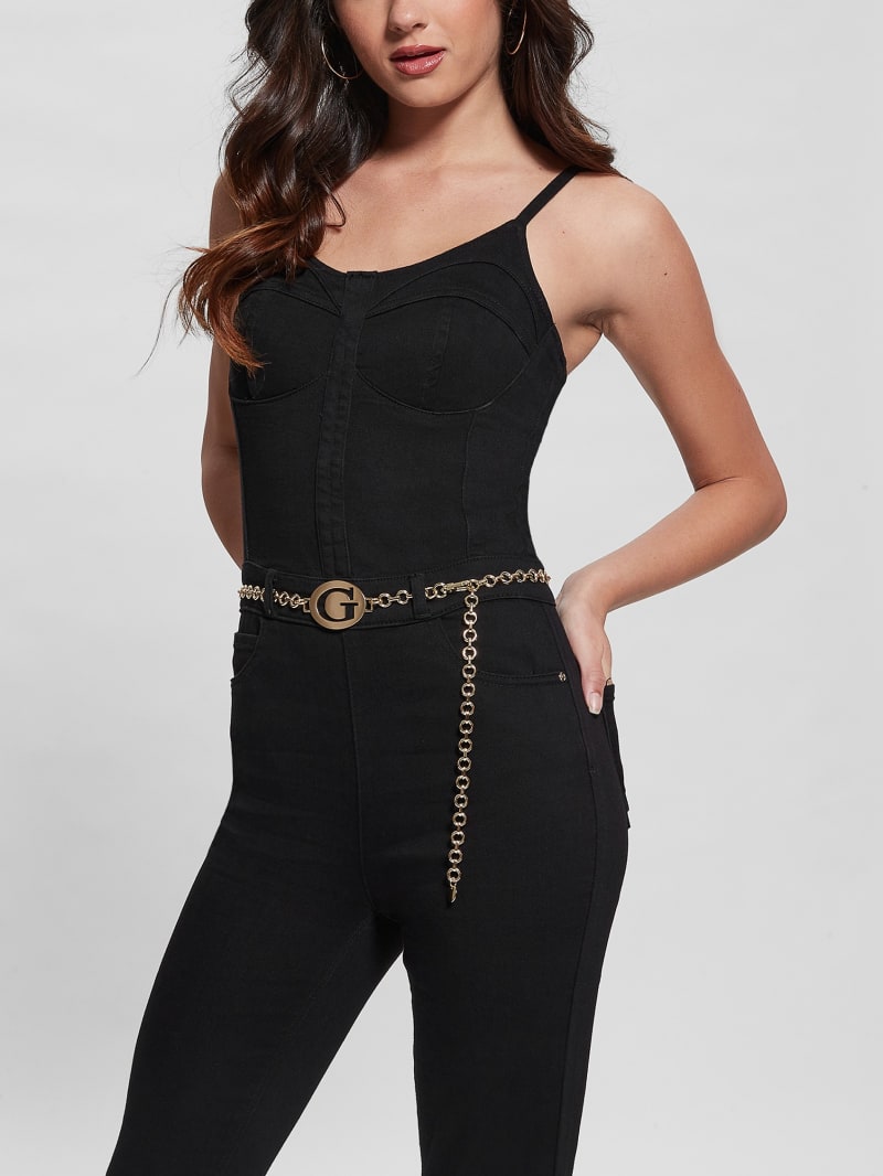 Guess G-Belt Denim Jumpsuit - Tint (Yel) Guess G-Belt Denim Jumpsuit - Tint (Yel)