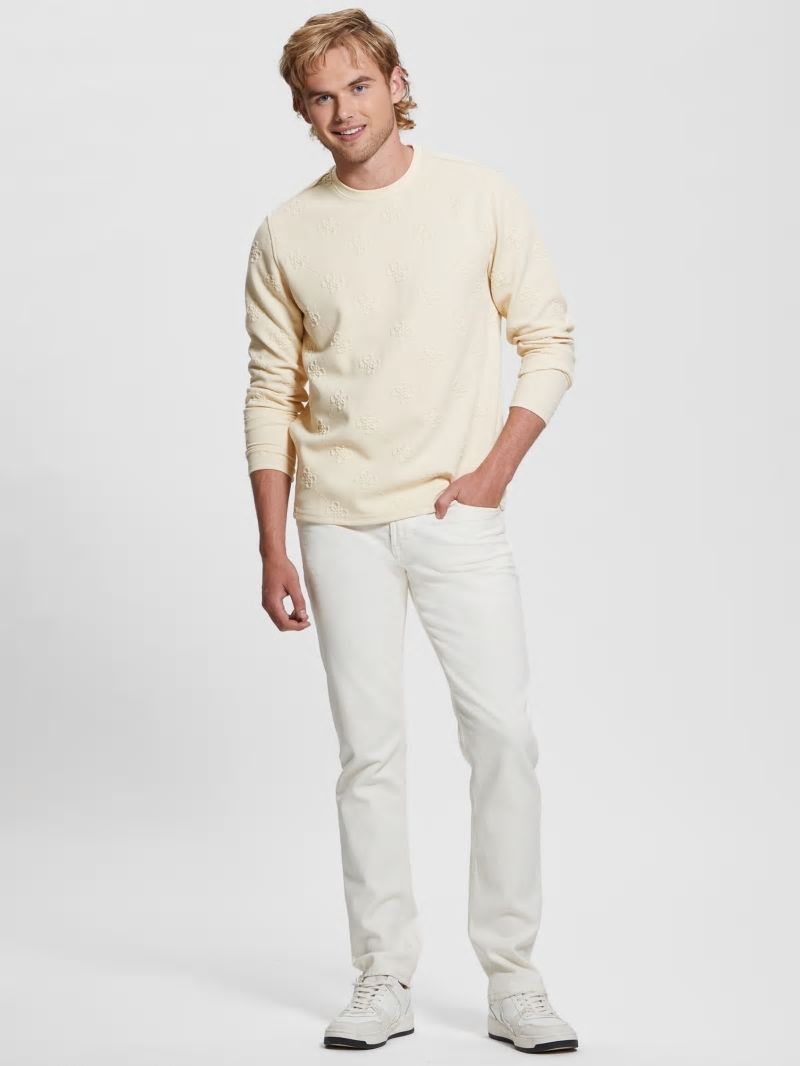 Guess Quattro Logo Sweater - Angora Wool Guess Quattro Logo Sweater - Angora Wool