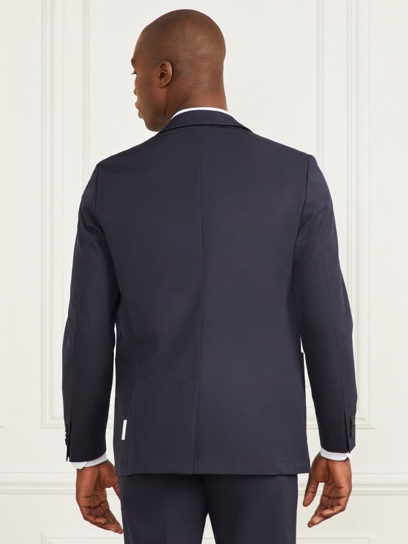 Guess Gary Patch Blazer - Bleu éLéGant Guess Gary Patch Blazer - Bleu éLéGant