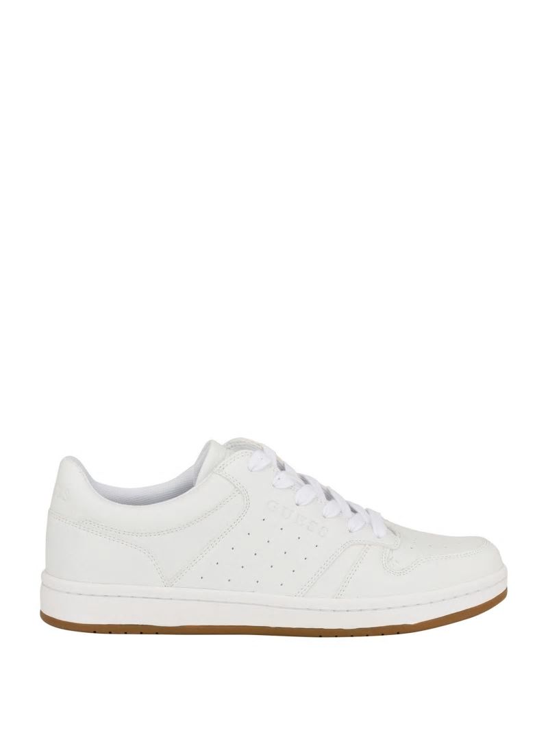 Guess Lensa Signature Low-Top Sneakers - White Guess Lensa Signature Low-Top Sneakers - White