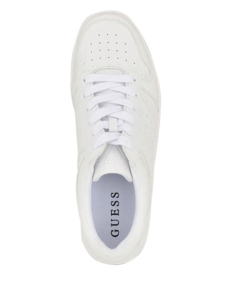 Guess Lensa Signature Low-Top Sneakers - White Guess Lensa Signature Low-Top Sneakers - White