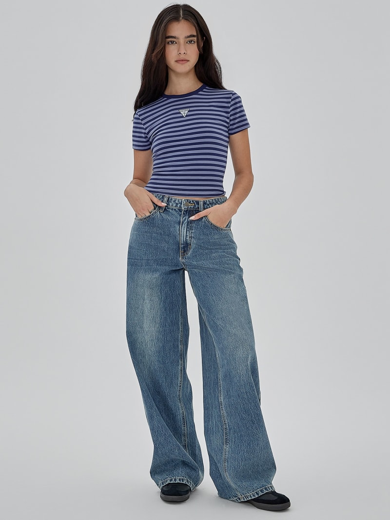 Guess GUESS Originals Kit Flare Jeans - Go Fez Medium Wash Guess GUESS Originals Kit Flare Jeans - Go Fez Medium Wash