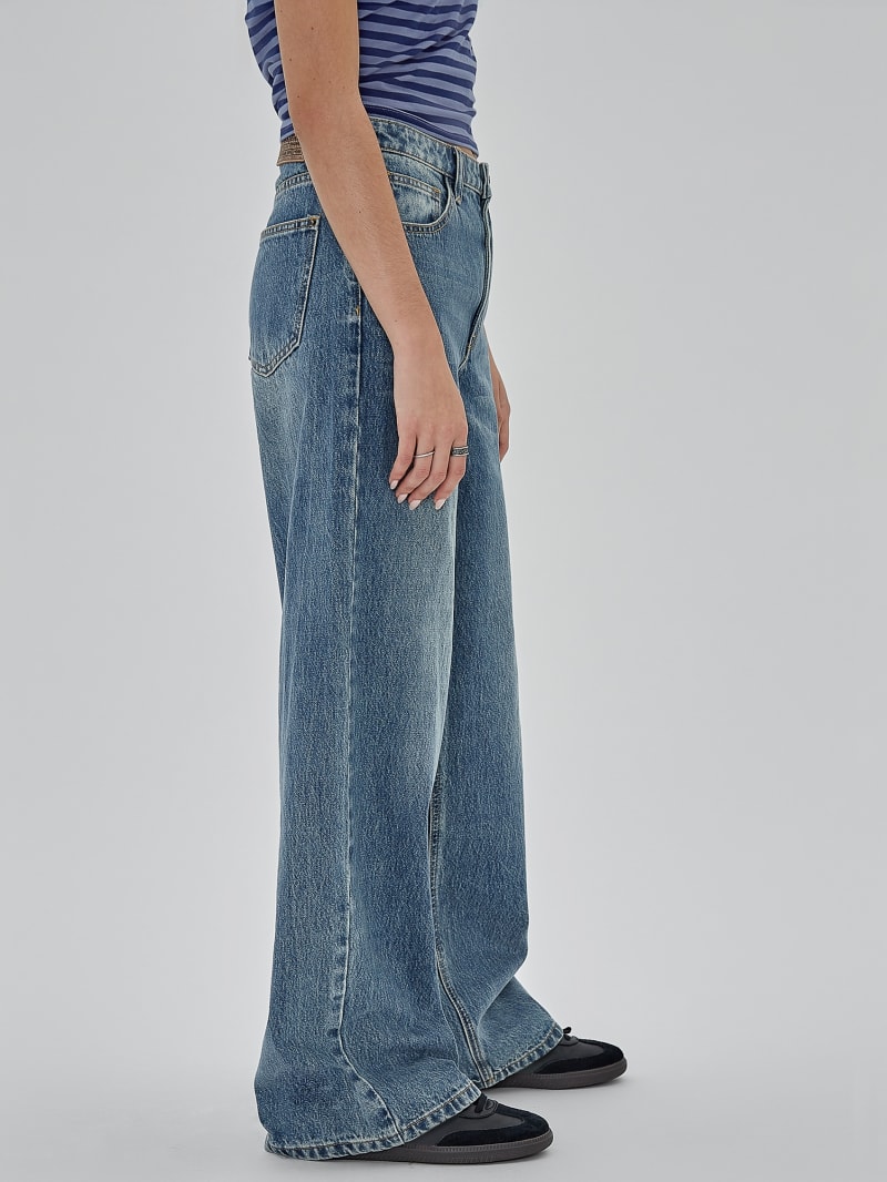 Guess GUESS Originals Kit Flare Jeans - Go Fez Medium Wash Guess GUESS Originals Kit Flare Jeans - Go Fez Medium Wash