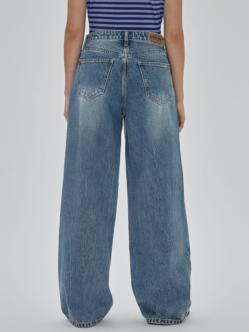 Guess GUESS Originals Kit Flare Jeans - Go Fez Medium Wash Guess GUESS Originals Kit Flare Jeans - Go Fez Medium Wash