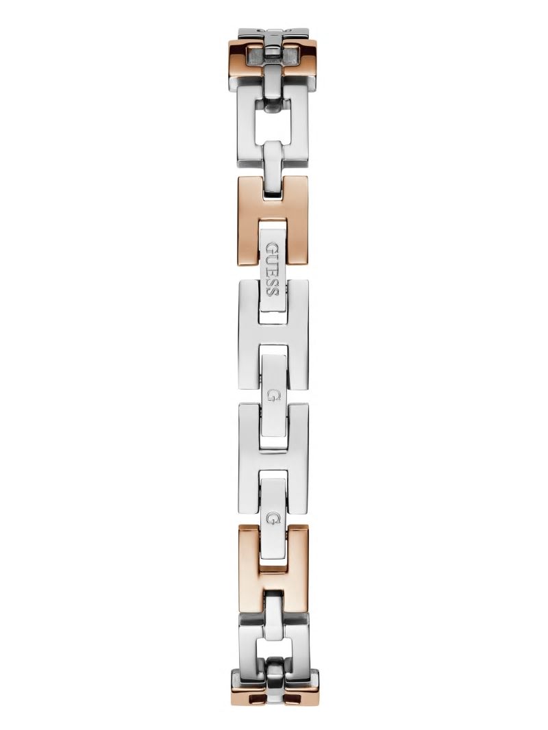 Guess Two-Tone Analog Watch - Silver