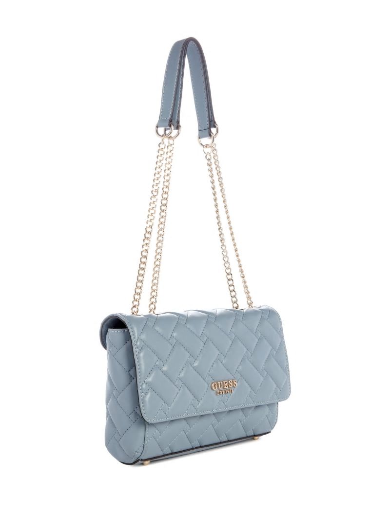 Guess Alanna Convertible Crossbody - Light Denim Guess Alanna Convertible Crossbody - Light Denim