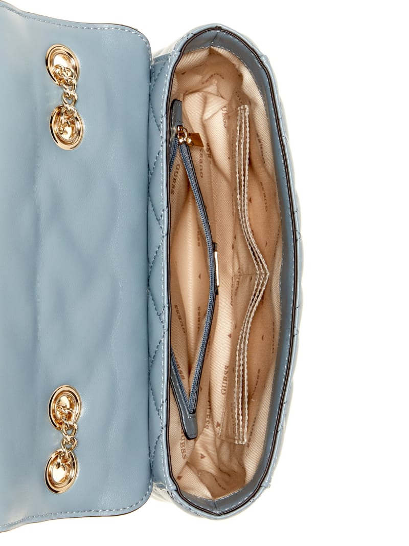 Guess Alanna Convertible Crossbody - Light Denim Guess Alanna Convertible Crossbody - Light Denim