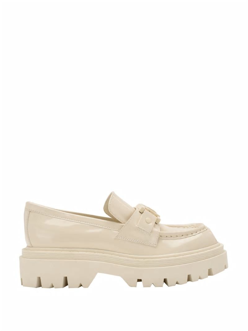 Guess Keates Lug-Sole Loafers - Ivory 150 Guess Keates Lug-Sole Loafers - Ivory 150