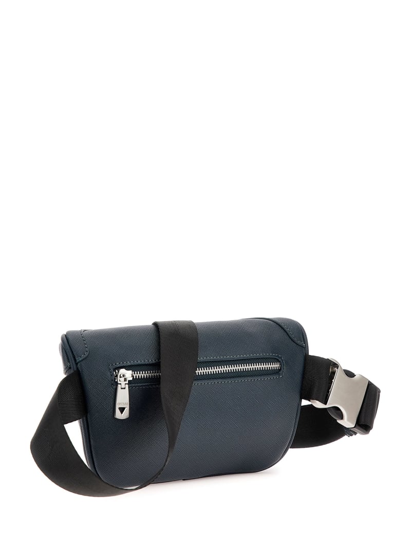 Guess Eco Certosa Compact Bum Bag - Teal Guess Eco Certosa Compact Bum Bag - Teal