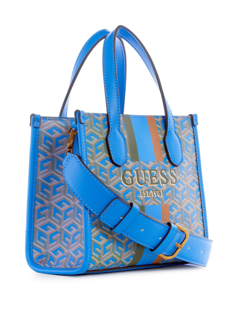 Guess Silvana Mini Totes - Aquatic Logo Guess Silvana Mini Totes - Aquatic Logo