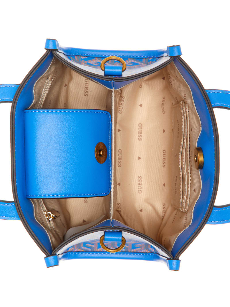Guess Silvana Mini Totes - Aquatic Logo Guess Silvana Mini Totes - Aquatic Logo
