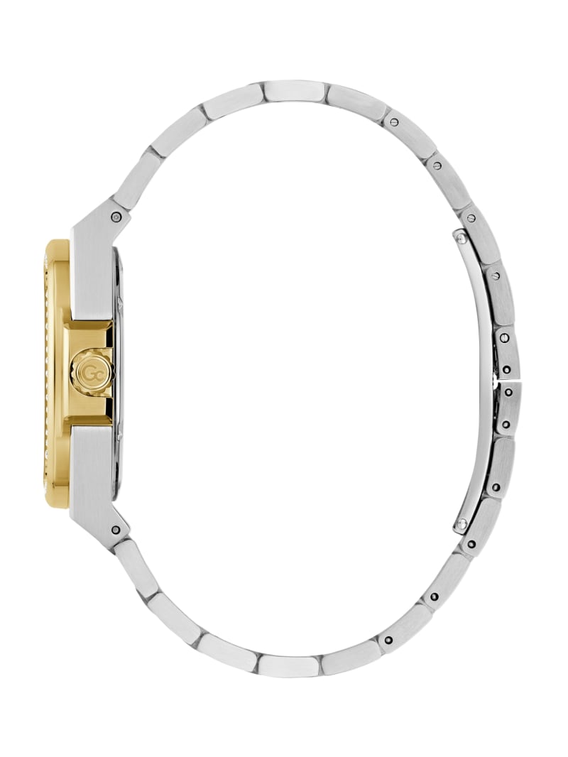 Guess Gc Gold and Silver-Tone Analog Watch - Gold Guess Gc Gold and Silver-Tone Analog Watch - Gold