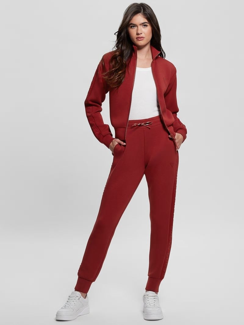 Guess Eco Allie Scuba Active Pants - Red Noir Guess Eco Allie Scuba Active Pants - Red Noir