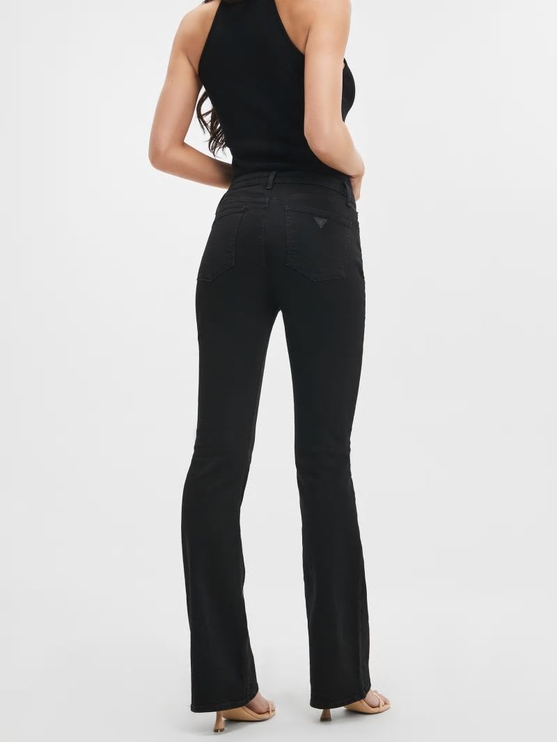 Guess Eco Sexy Flared Jeans - Carrie Black. Guess Eco Sexy Flared Jeans - Carrie Black.
