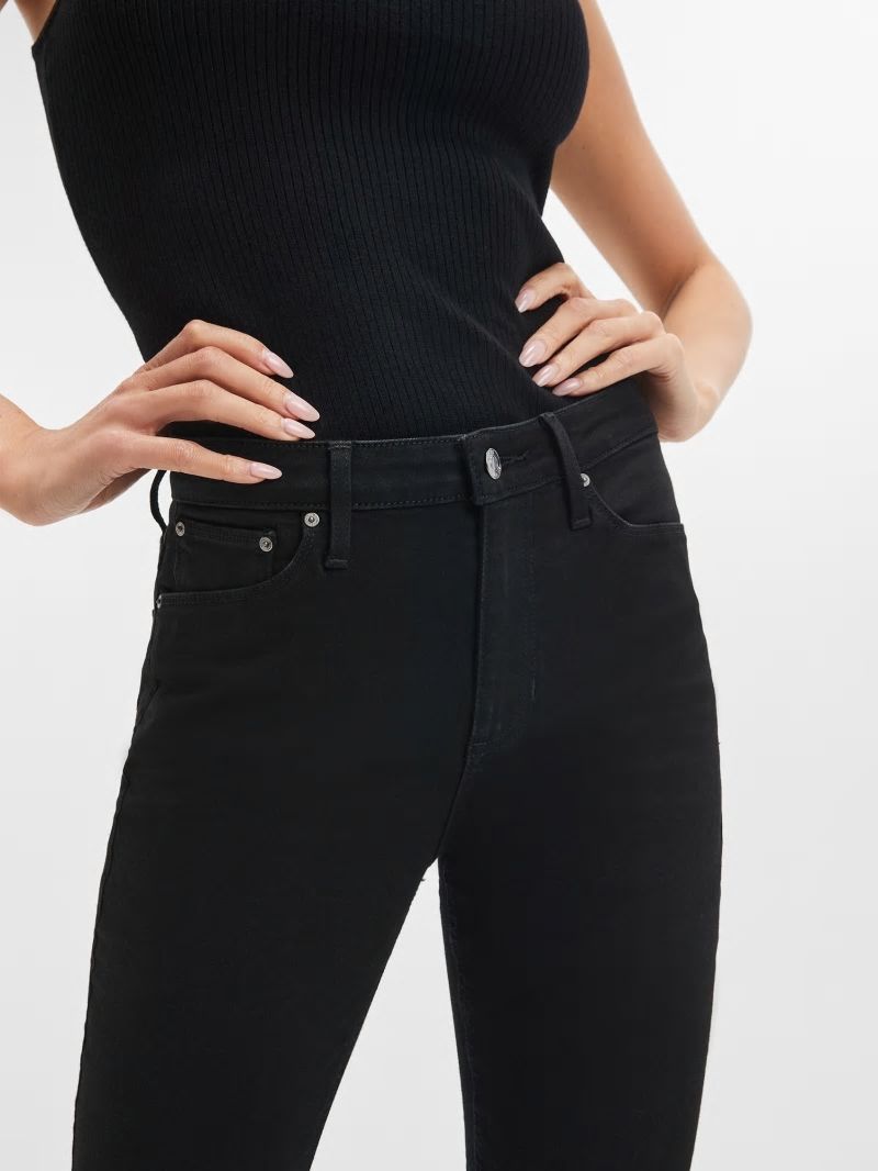 Guess Eco Sexy Flared Jeans - Carrie Black. Guess Eco Sexy Flared Jeans - Carrie Black.