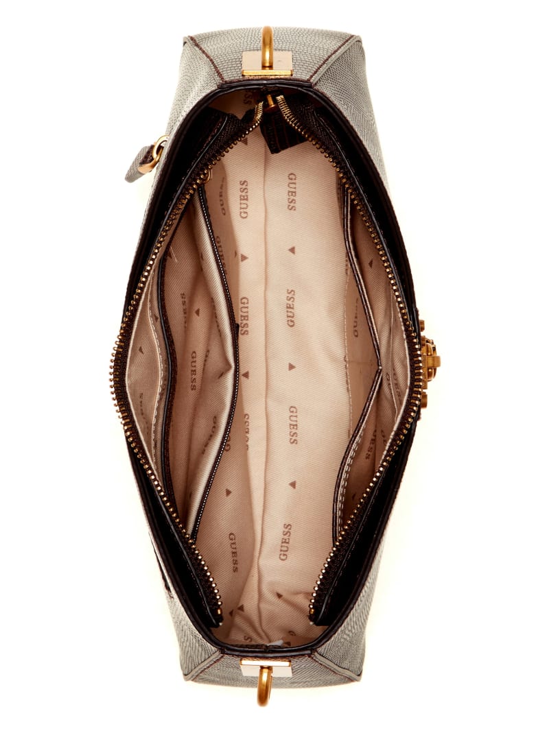 Guess Ginevra Elite Shoulder Bag - Brown Guess Ginevra Elite Shoulder Bag - Brown