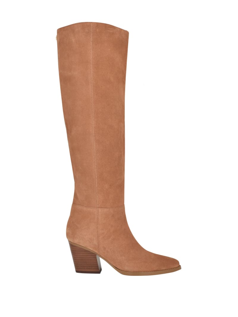 Guess Dolita Suede Knee-High Boots - Light Brown Guess Dolita Suede Knee-High Boots - Light Brown