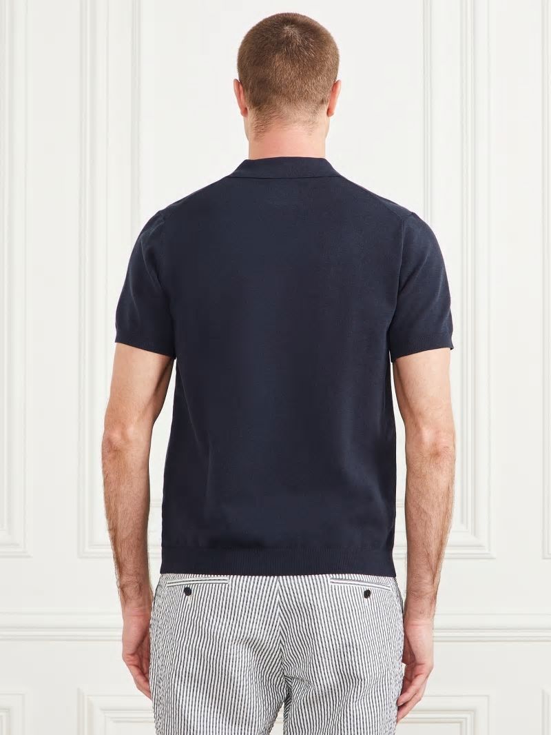 Guess Formal Performance Polo - Bleu éLéGant Guess Formal Performance Polo - Bleu éLéGant