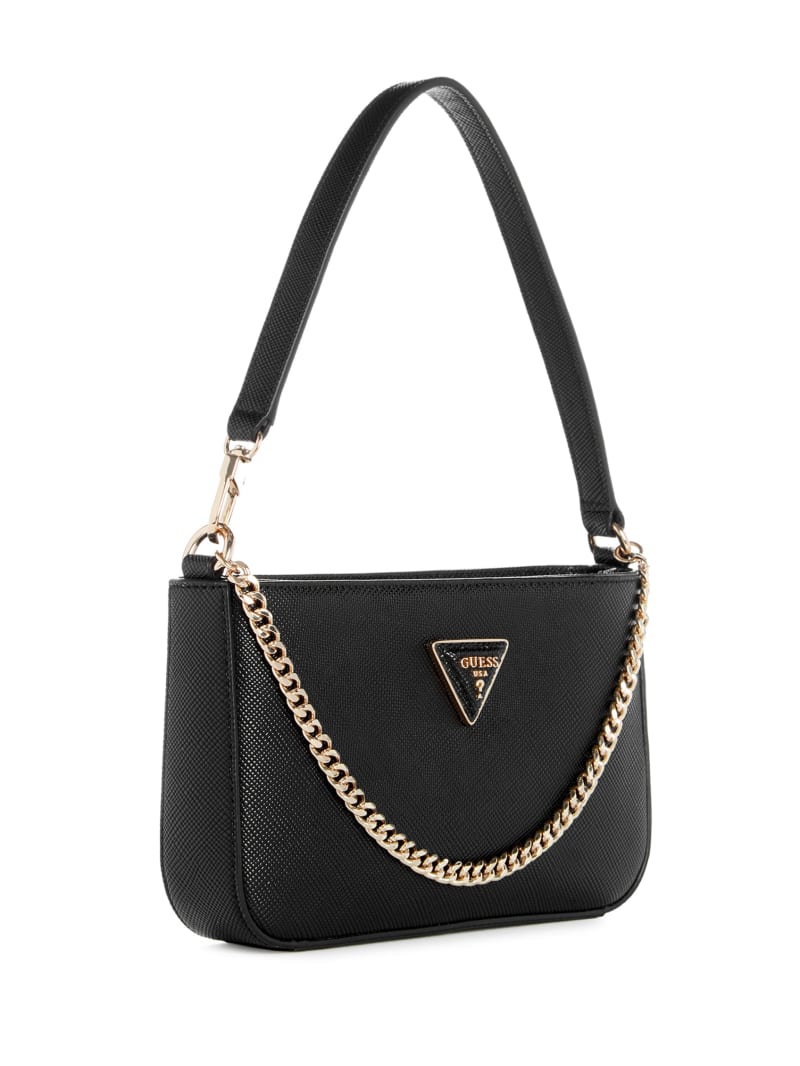 Guess Brynlee Mini Top-Zip Shoulder Bag - Black Guess Brynlee Mini Top-Zip Shoulder Bag - Black