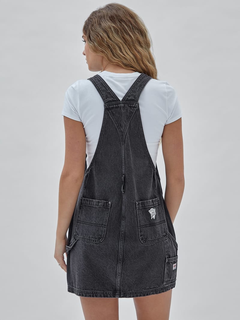 Guess GUESS Originals Overall Dress - Go Hyde Blk Wash Guess GUESS Originals Overall Dress - Go Hyde Blk Wash