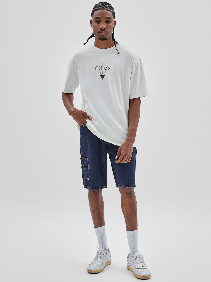 Guess GUESS Originals Denim Kit Carpenter Shorts - Go Vintage Dark Wash Guess GUESS Originals Denim Kit Carpenter Shorts - Go Vintage Dark Wash