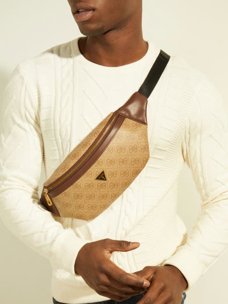 Guess Vezzola Belt Bag - Bamboo Guess Vezzola Belt Bag - Bamboo