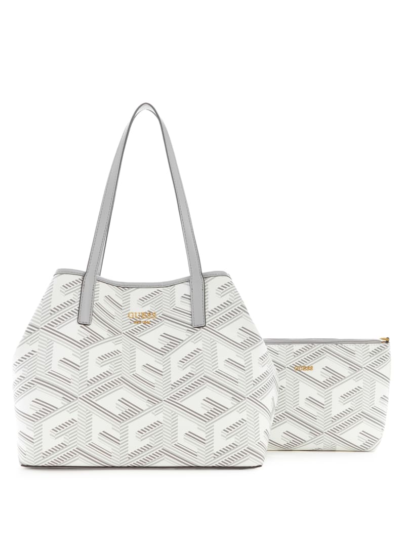 Guess Vikky G Cube Tote - Steel Guess Vikky G Cube Tote - Steel