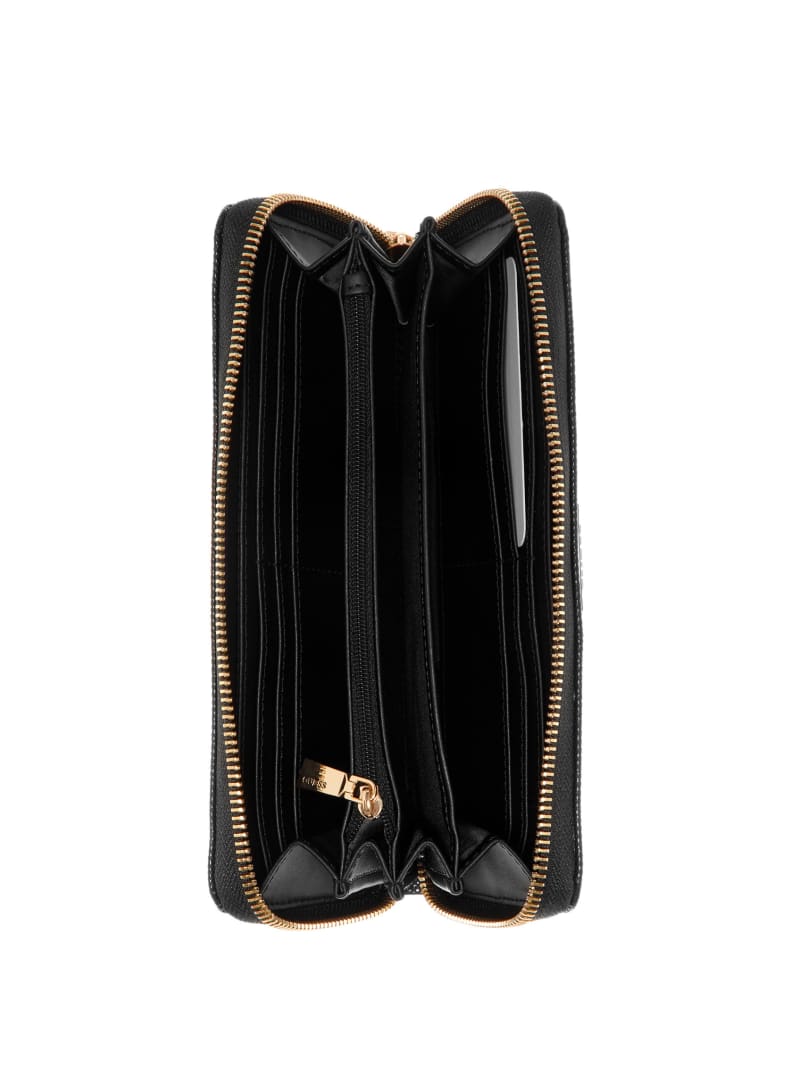Guess Izzy Peony Large Zip-Around Wallet - Blossom Guess Izzy Peony Large Zip-Around Wallet - Blossom