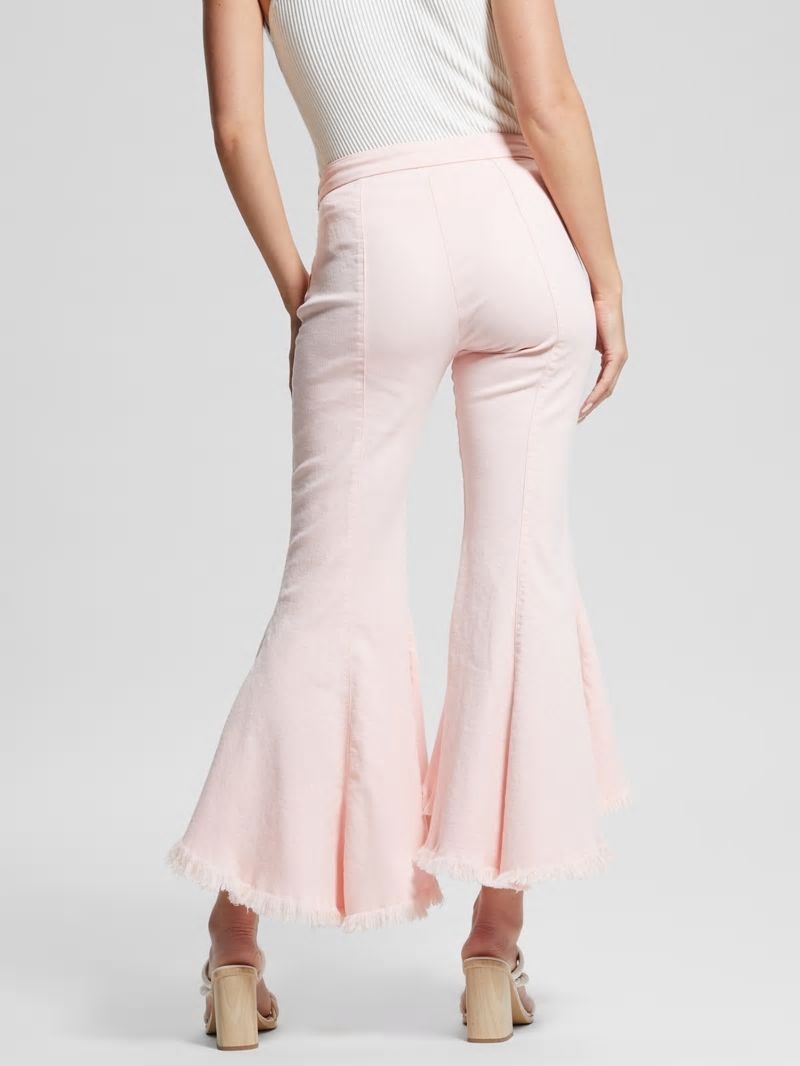 Guess Sofia 1981 High-Rise Flared Jeans - Wanna Be Pink Multi Guess Sofia 1981 High-Rise Flared Jeans - Wanna Be Pink Multi