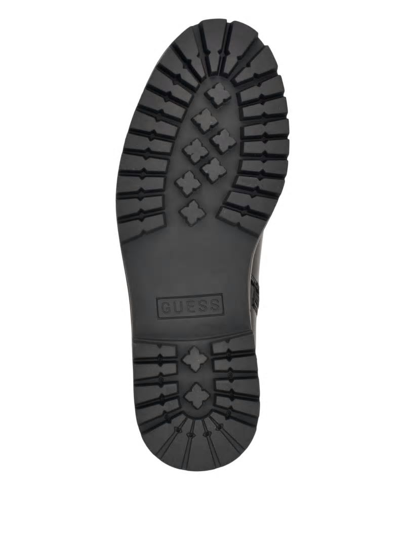 Guess Dine Zipper Chelsea Boots - Black 001 Guess Dine Zipper Chelsea Boots - Black 001