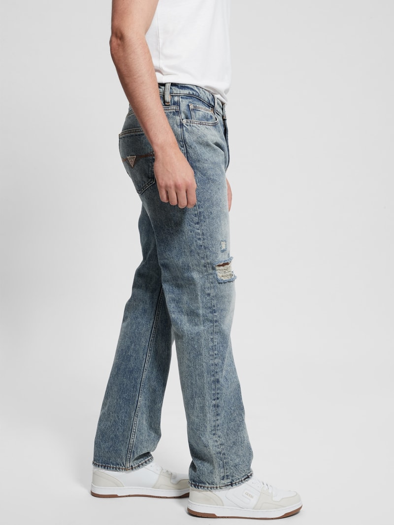 Guess Mason Destroyed Jeans - Skyline Guess Mason Destroyed Jeans - Skyline