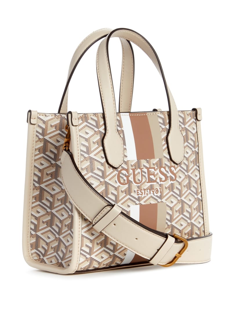 Guess Silvana Mini Totes - Saddle Guess Silvana Mini Totes - Saddle
