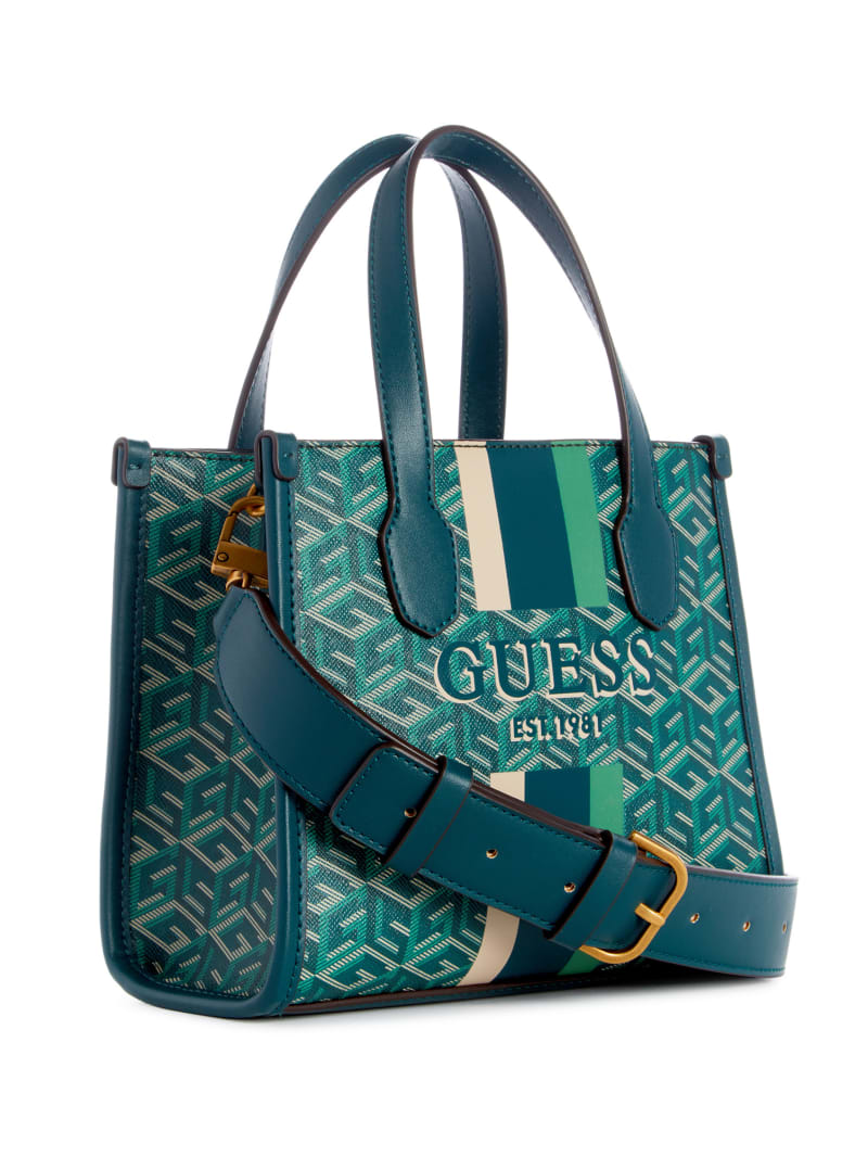Guess Silvana Mini Totes - Hunter Logo Guess Silvana Mini Totes - Hunter Logo