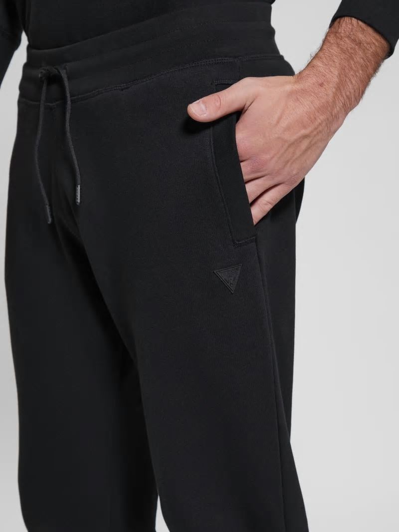 Guess Eco Aldwin Logo Pants - Black Guess Eco Aldwin Logo Pants - Black