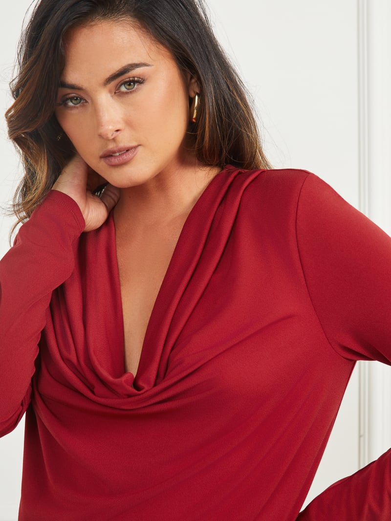 Guess Vamp Bodysuit - Lacquer Red A503 Guess Vamp Bodysuit - Lacquer Red A503