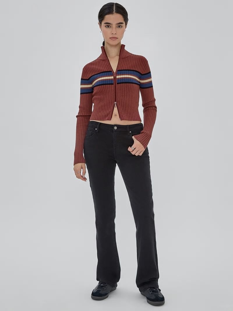 Guess GUESS Originals Kit Bootcut Jeans - Originals Blk/Blk Guess GUESS Originals Kit Bootcut Jeans - Originals Blk/Blk