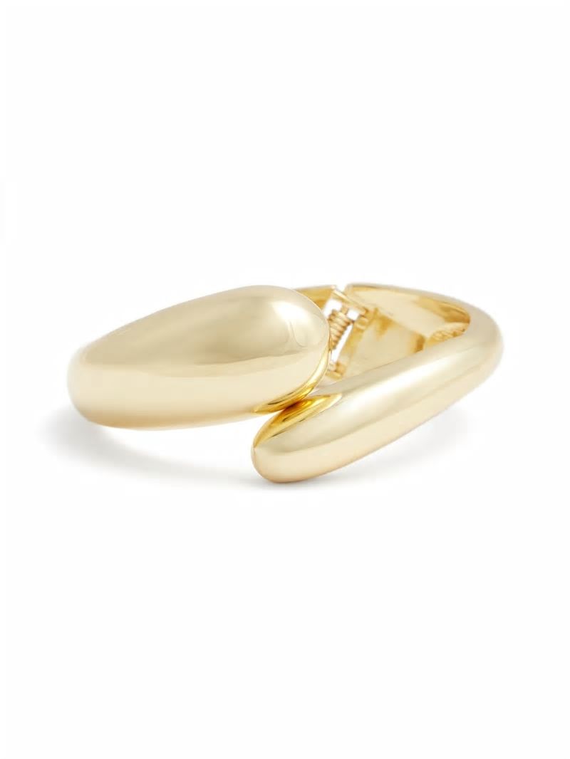 Guess Gold-Tone Swirl Bangle Bracelet - Silver/Gold Guess Gold-Tone Swirl Bangle Bracelet - Silver/Gold