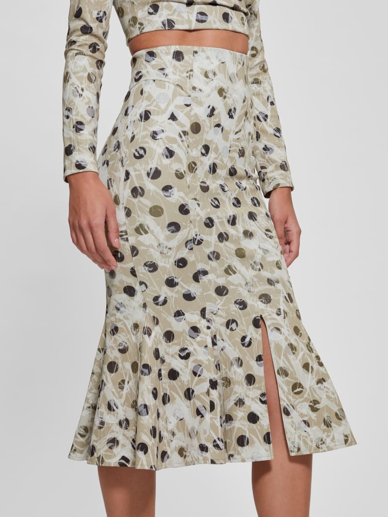 Guess Thea Pencil Skirt - Sandy Polka Dots Guess Thea Pencil Skirt - Sandy Polka Dots