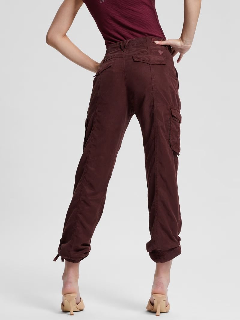 Guess Eco Nessi Cargo Pants - Coachwhip Multi Guess Eco Nessi Cargo Pants - Coachwhip Multi