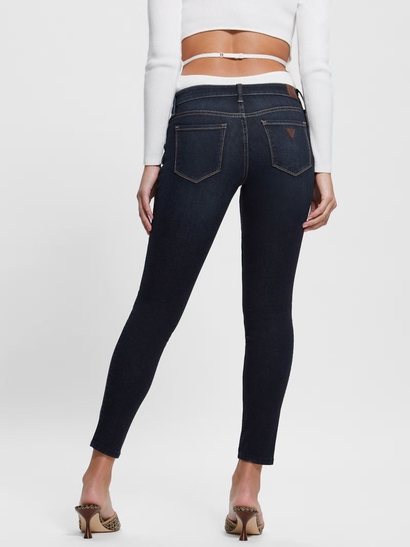 Guess Low-Rise Power Skinny Jeans - Kent Wash Guess Low-Rise Power Skinny Jeans - Kent Wash