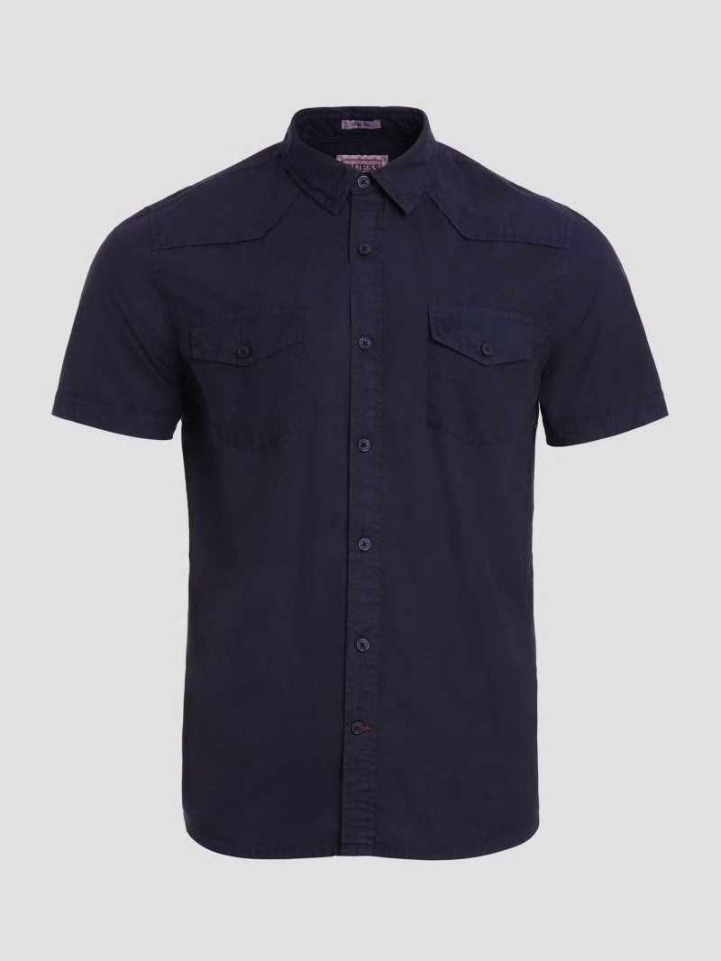 Guess Nottingham Shirt - Bleu éLéGant Guess Nottingham Shirt - Bleu éLéGant