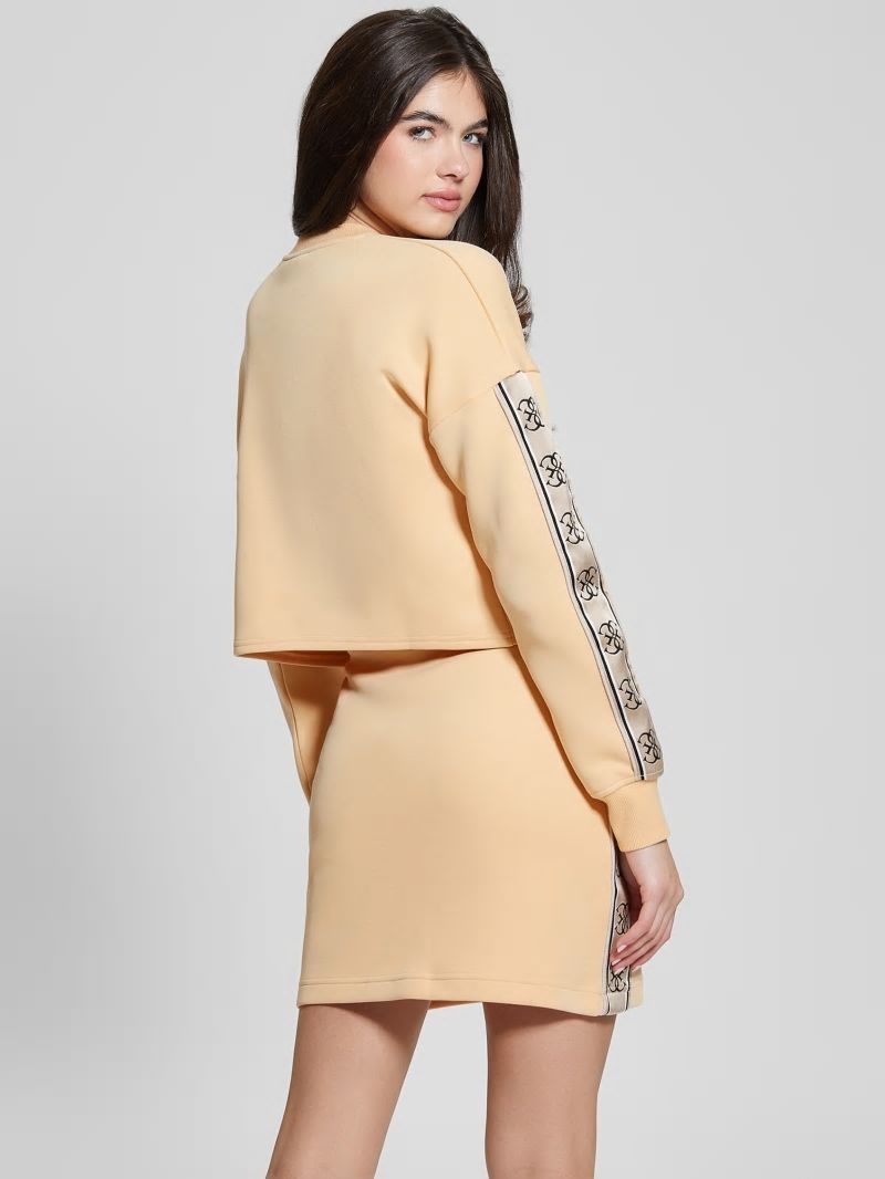 Guess Eco Cymone Quattro G Sweatshirt - Sandy Peach Guess Eco Cymone Quattro G Sweatshirt - Sandy Peach