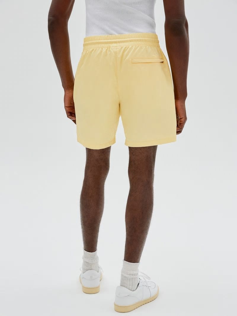 Guess GUESS Originals Nylon Shorts - Butter Corn Guess GUESS Originals Nylon Shorts - Butter Corn
