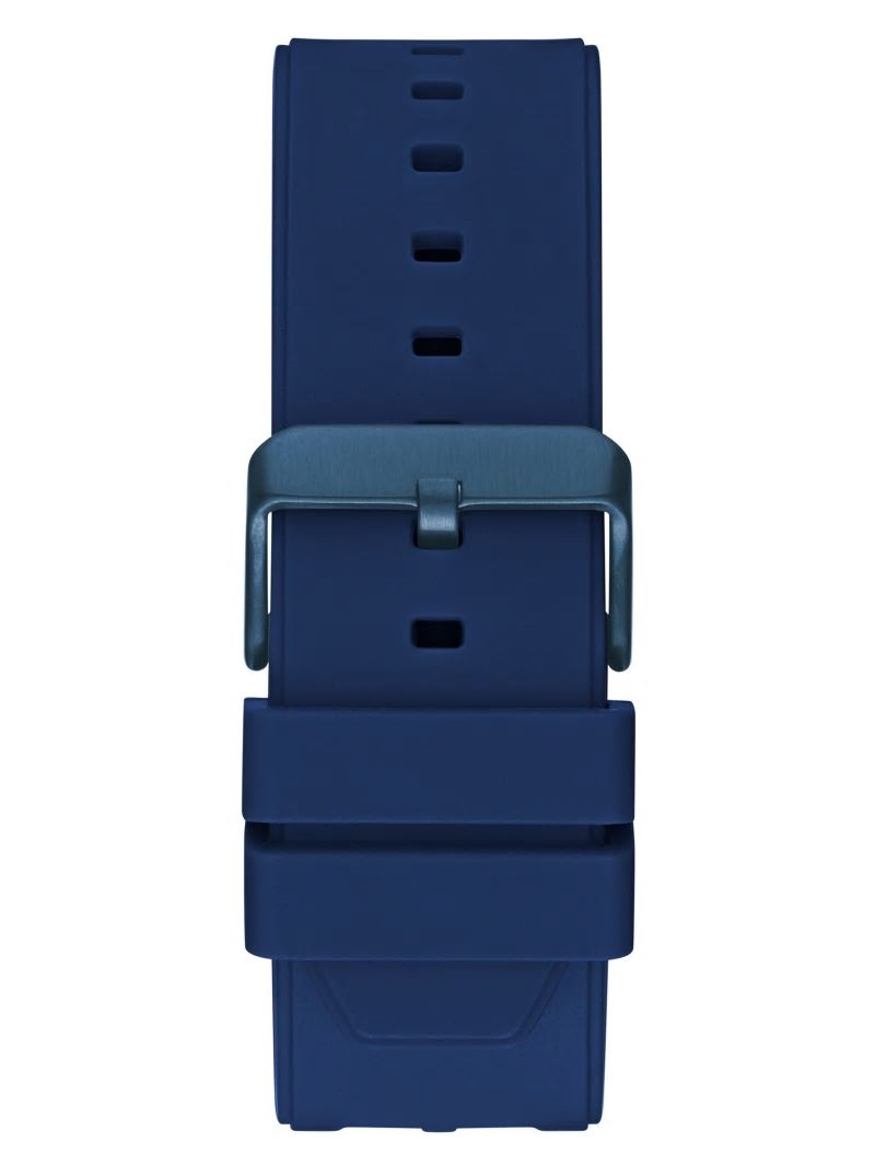Guess Blue Exposed Dial Multifunction Watch - Rainbow Guess Blue Exposed Dial Multifunction Watch - Rainbow