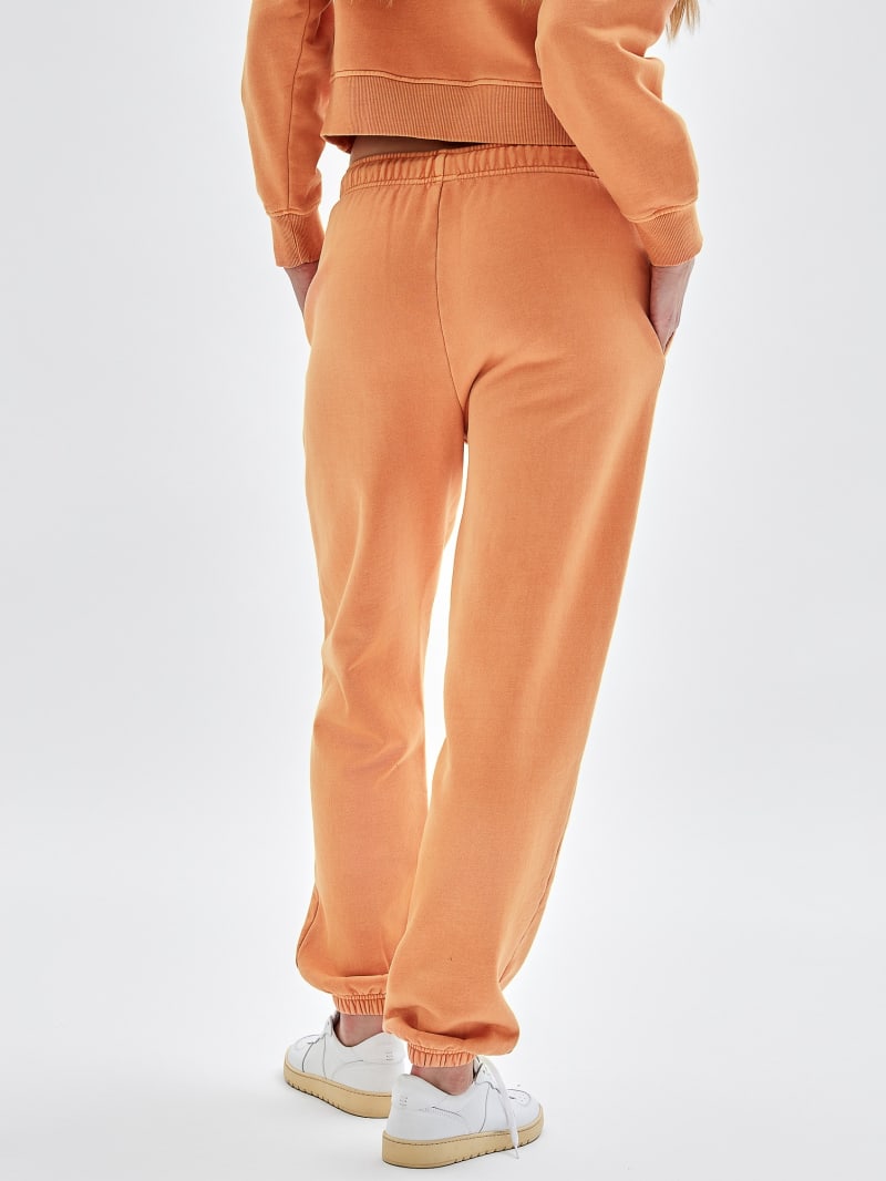 Guess GUESS Originals Classic Logo Sweatpants - Real Orange Multi Guess GUESS Originals Classic Logo Sweatpants - Real Orange Multi