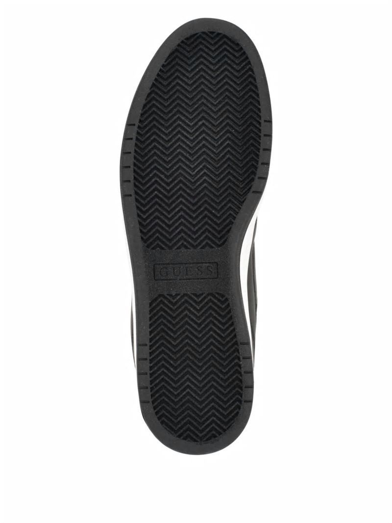 Guess Loko Minimal High-Top Sneakers - Black 001 Guess Loko Minimal High-Top Sneakers - Black 001